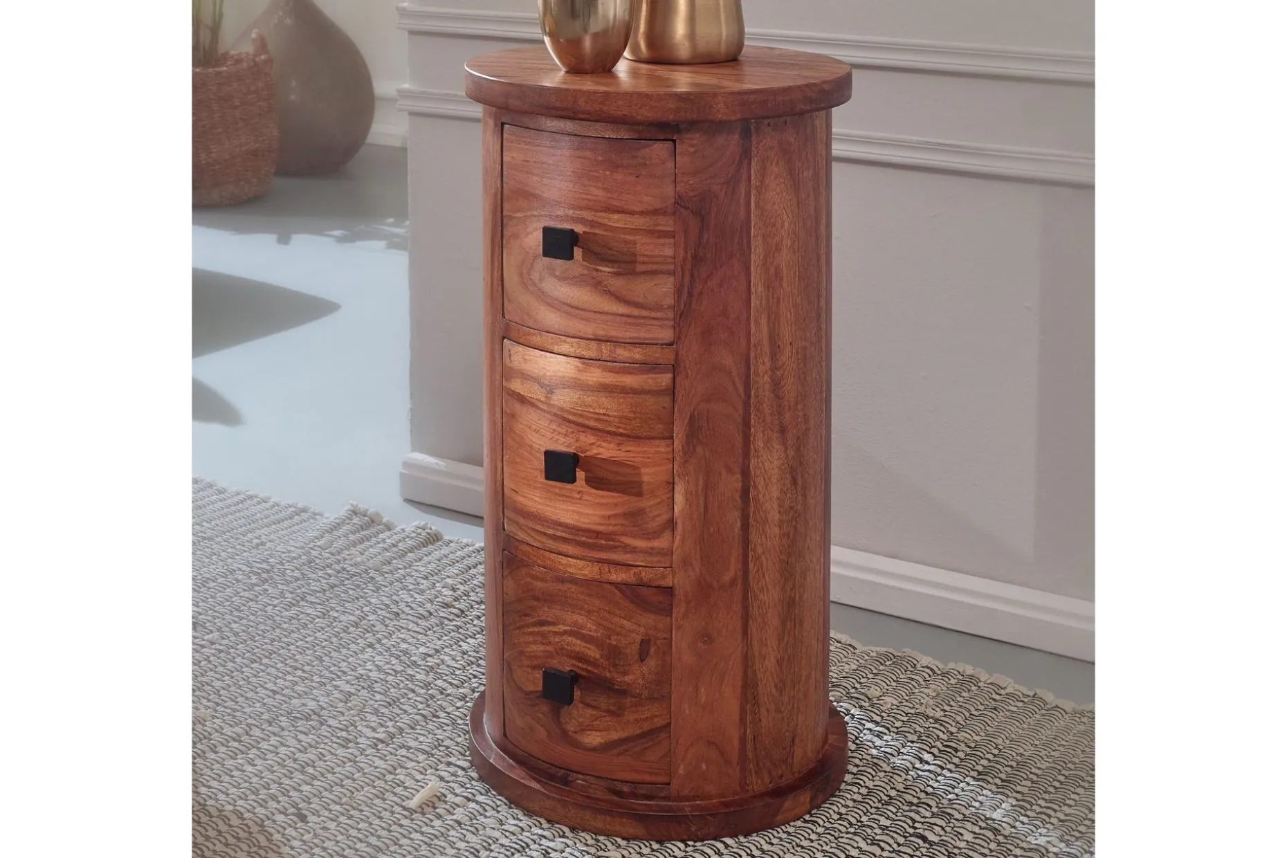 Willowdale Sideboard 35 cm 3 Skuffer Rundt