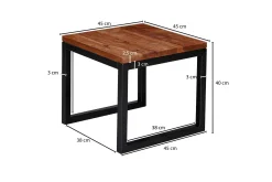 Willowdale Sofabord 45 cm
