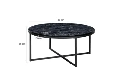 Willowdale Sofabord 80 cm Rundt
