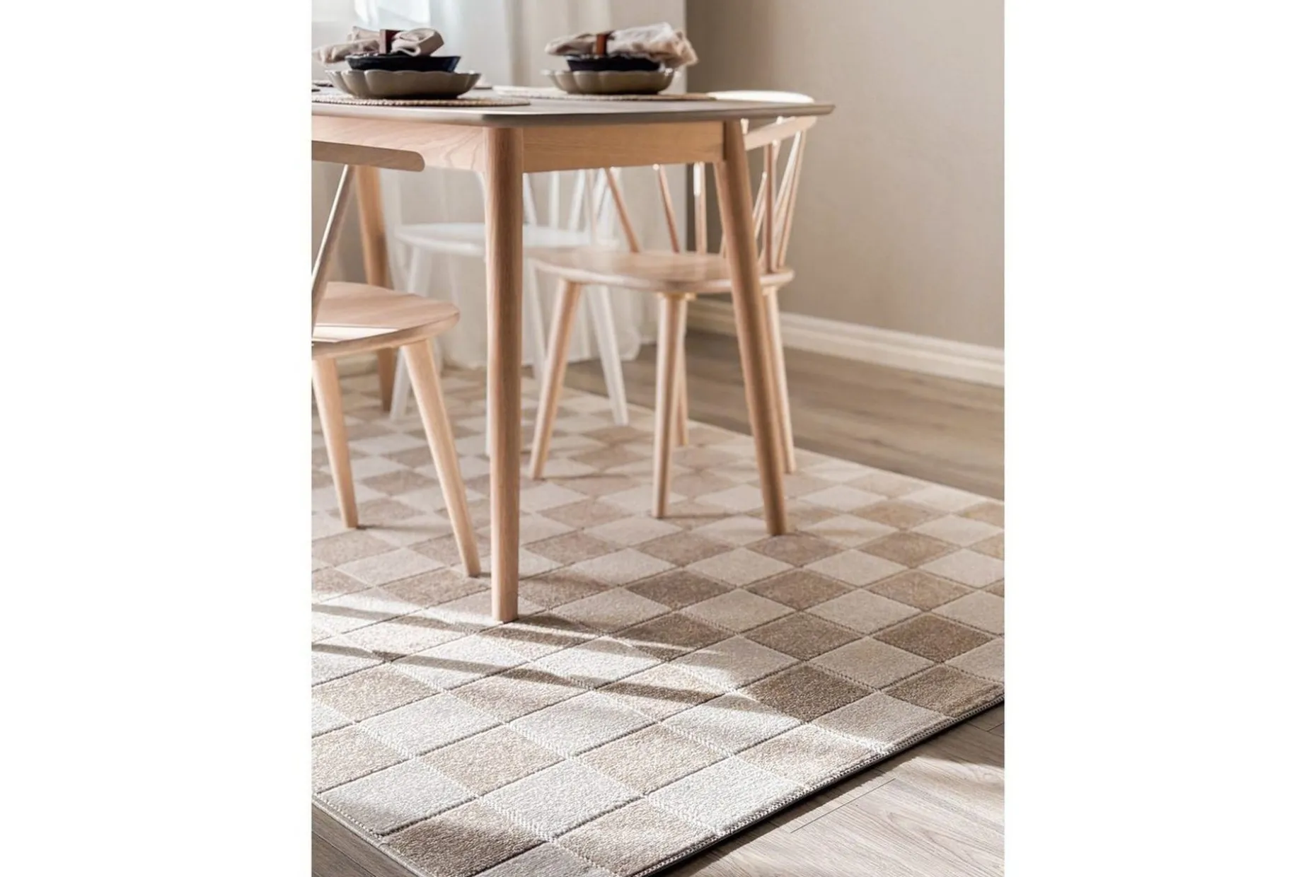 Wiltonteppe Hawaii Chess 240x340 cm, Lin, Linne