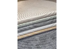 Wiltonteppe Hawaii Circle 240x240 cm, Gul