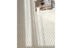 Wiltonteppe Hawaii Trend 240x240 cm, Krem