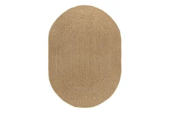 Wiltonteppe Natural Frame Oval 240x340 cm