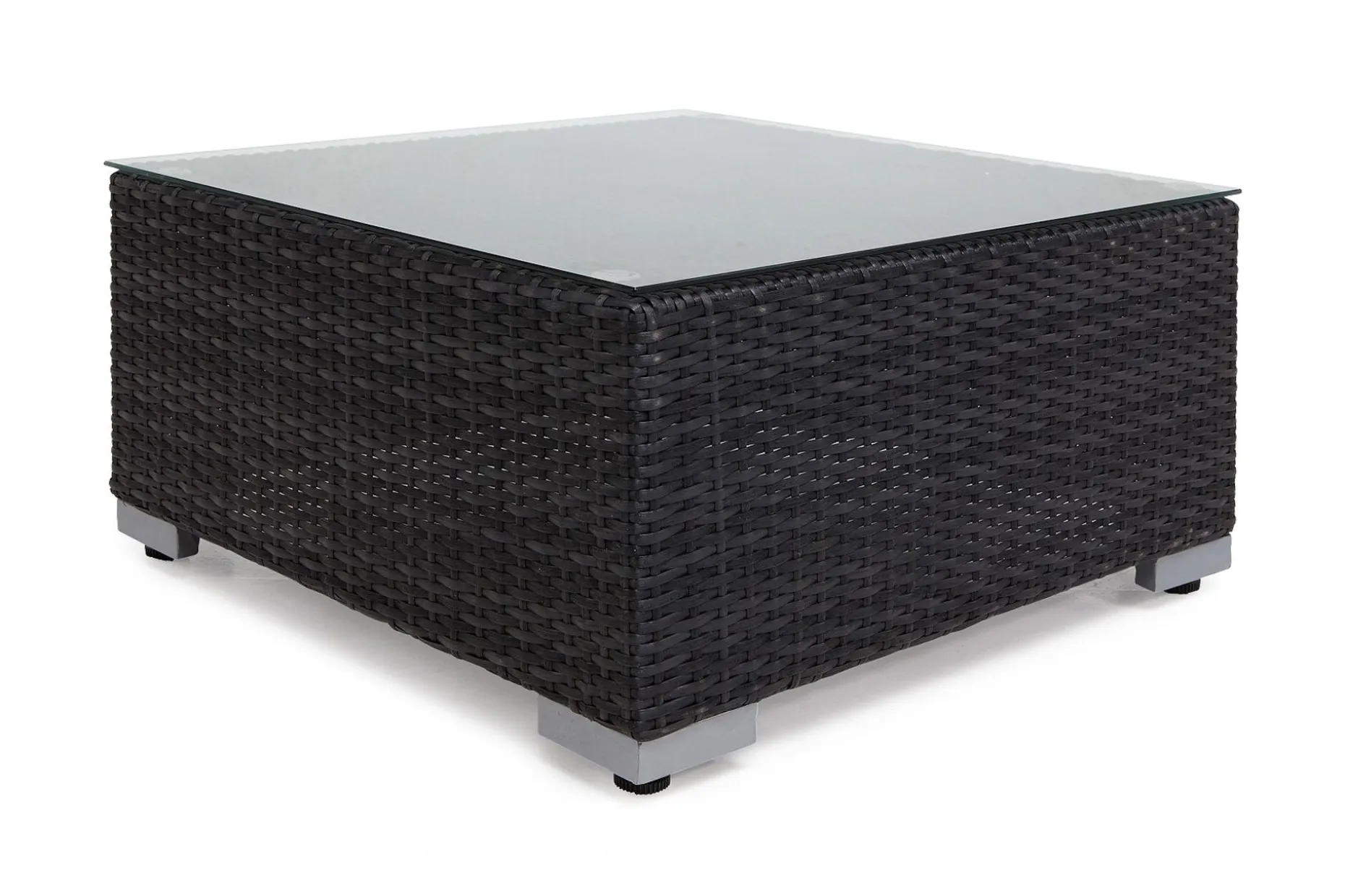 Wisconsin Divan/Bord Kunstrotting/Svart