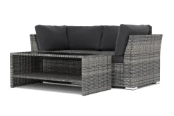 Wisconsin utendørs rett 2-seters sofa