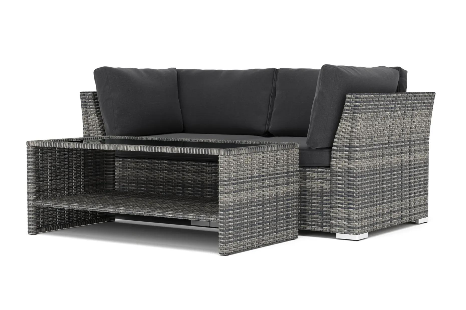 Wisconsin utendørs rett 2-seters sofa
