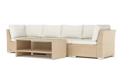 Wisconsin utendørs rett 4-seters sofa