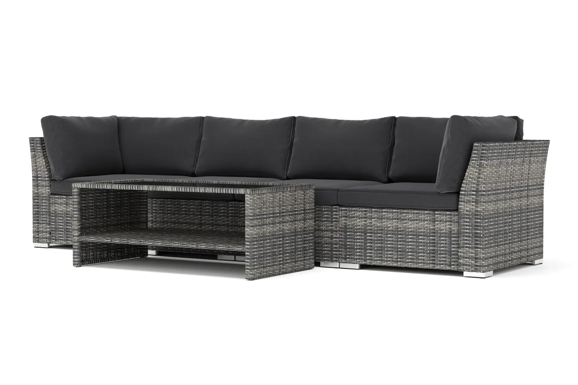 Wisconsin utendørs rett 4-seters sofa