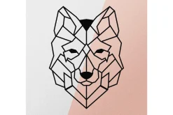 Wolf 2 Veggdekor