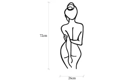 Woman Body Veggdekor