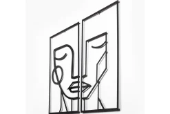 Woman Face Veggdekor
