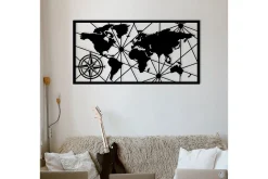 World Map 1 Large Veggdekor