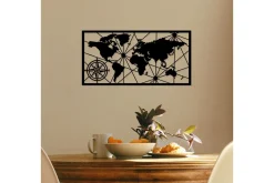 World Map Medium Veggdekor