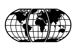World Map 11 Veggdekor