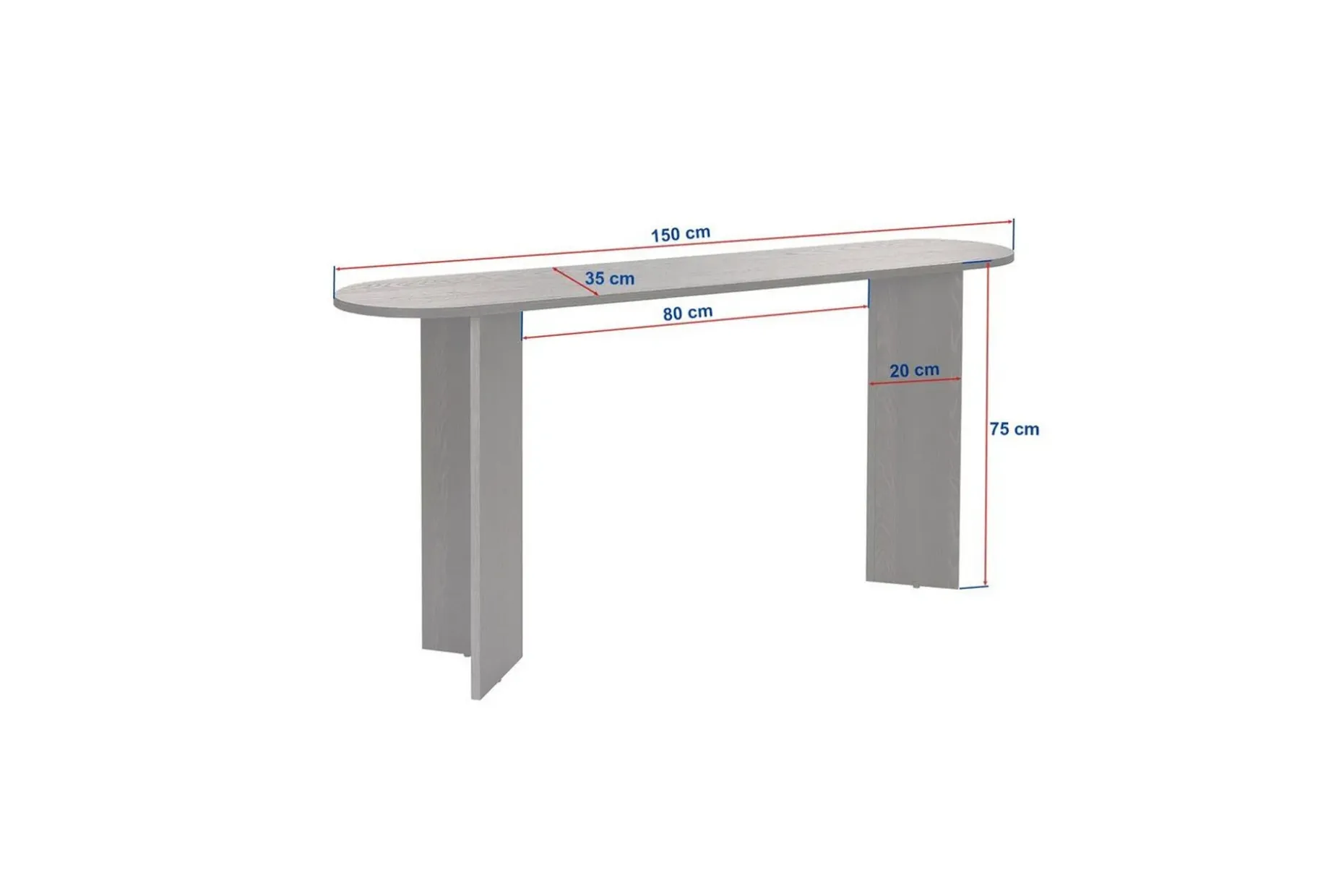 Yeno Konsollbord 150 cm