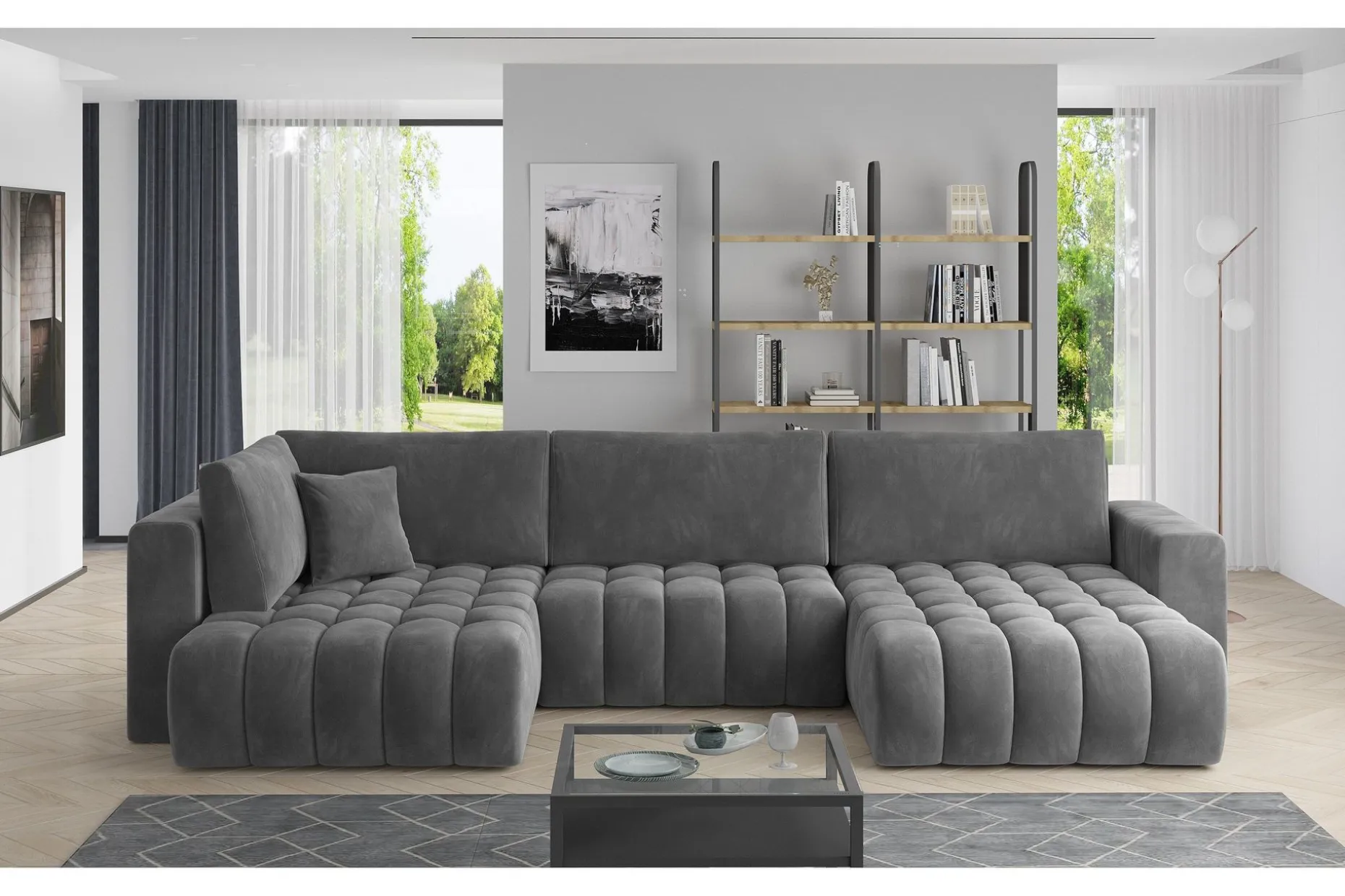 Yorktown U-sovesofa Divan Høyre
