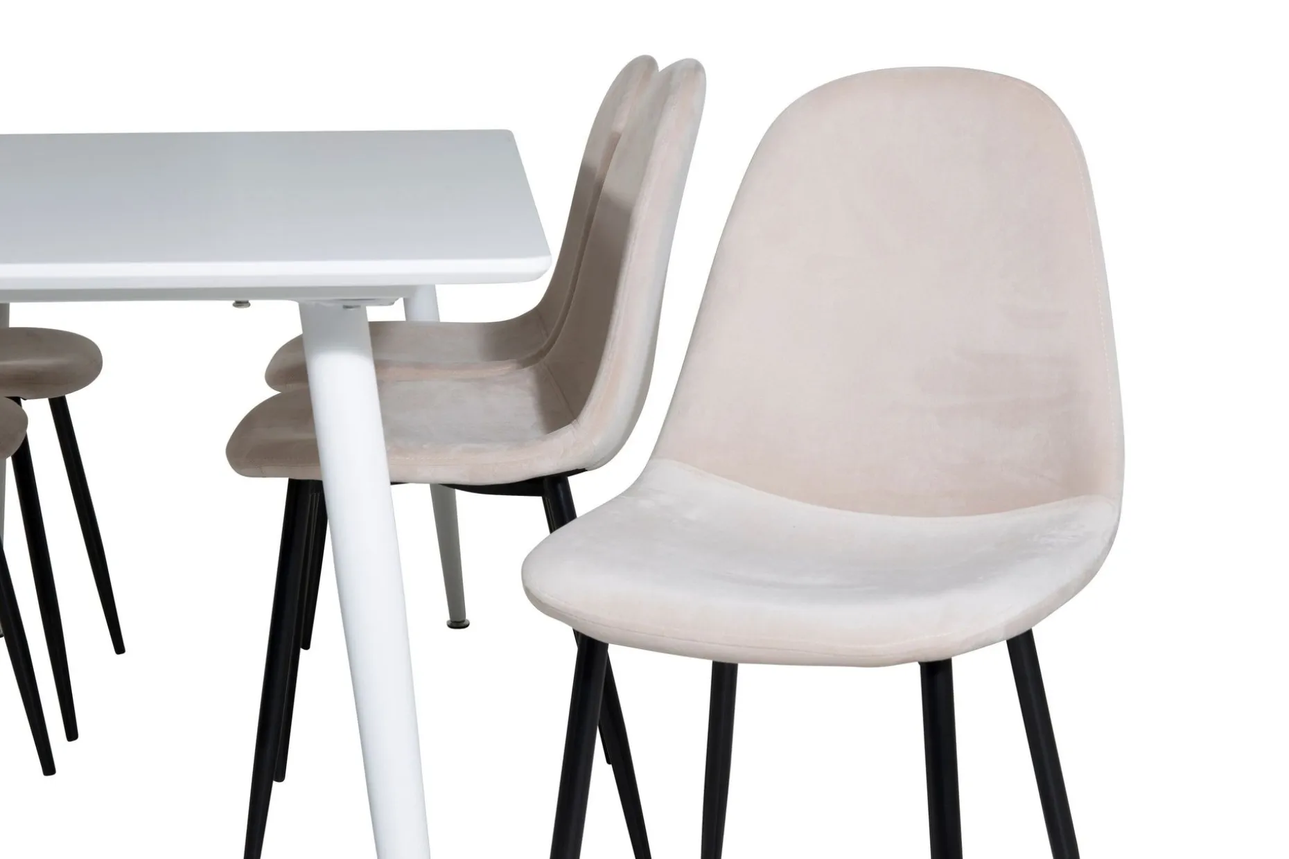 Ypas Spisegruppe 180 cm inkl. 6 Pontus Stoler