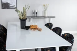 Ypas Spisegruppe 180 cm inkl. 6 Sedavi Stoler