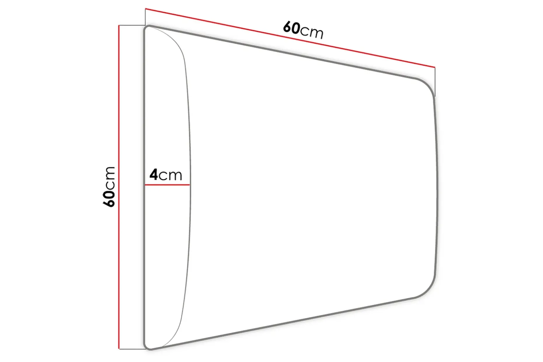 Zaratuz Veggpanel 60x4x60 cm Stoppet