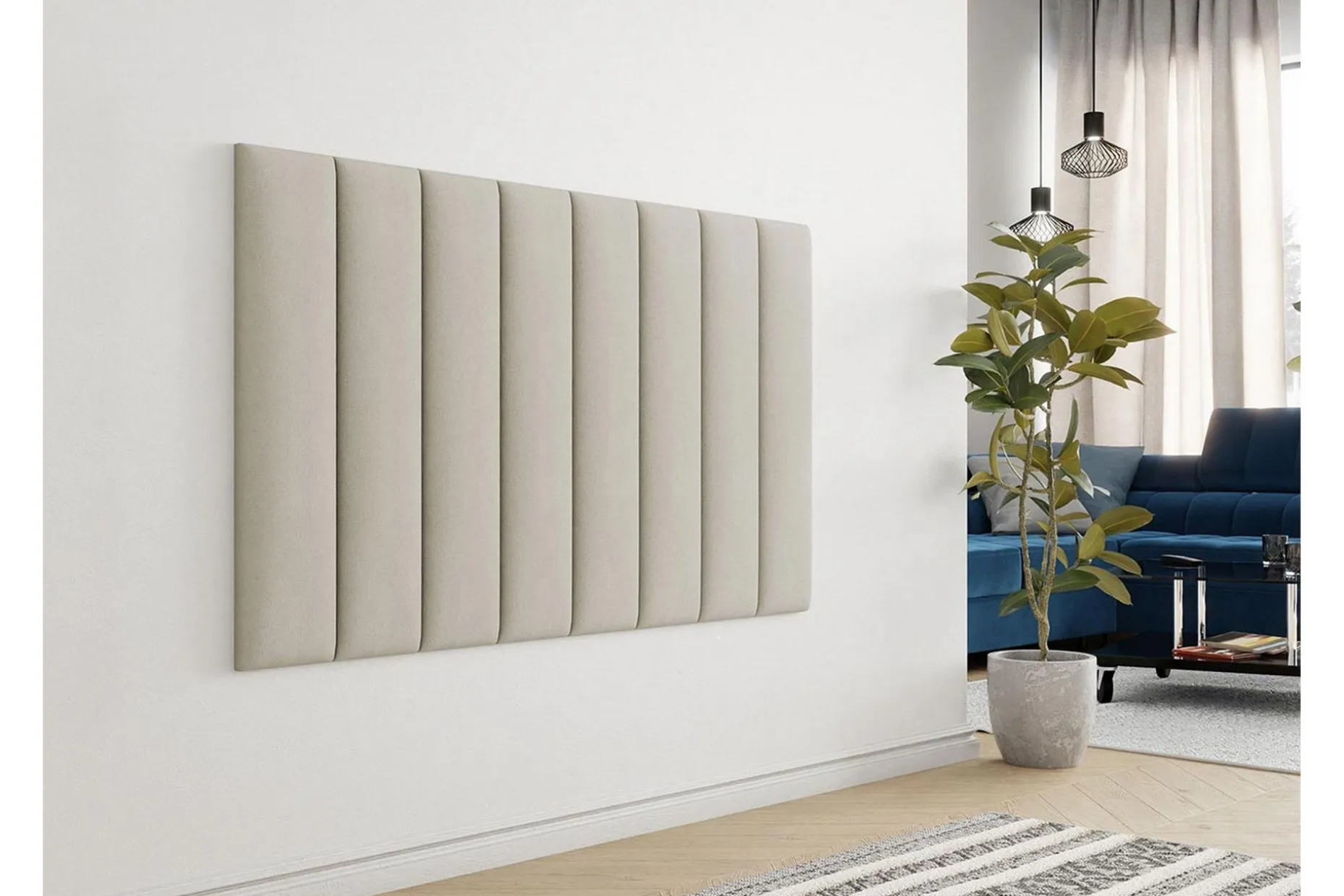 Zaratuz Veggpanel 20x4x80 cm Stoppet