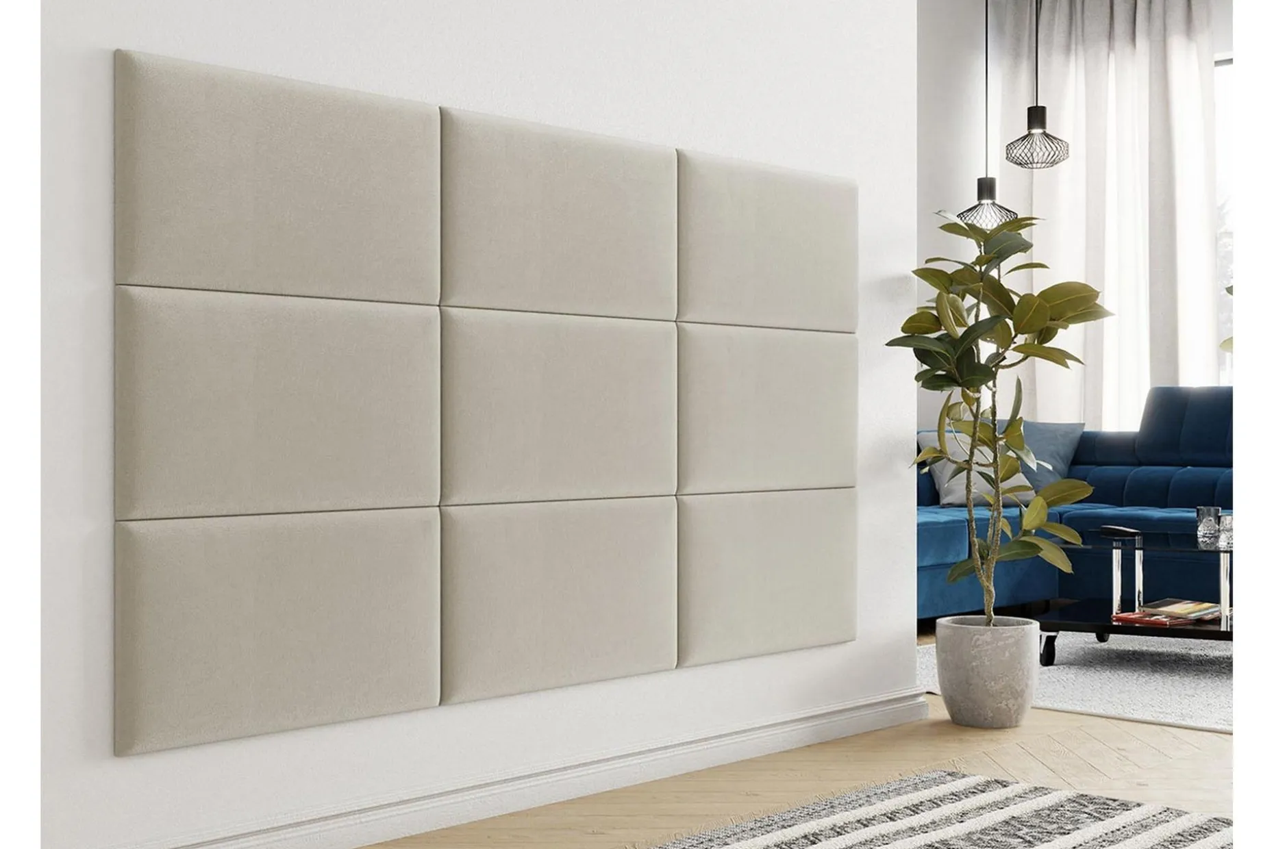Zaratuz Veggpanel 40x4x70 cm Stoppet