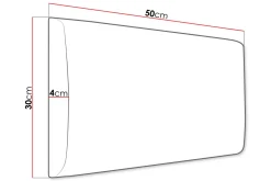 Zaratuz Veggpanel 30x4x50 cm Stoppet