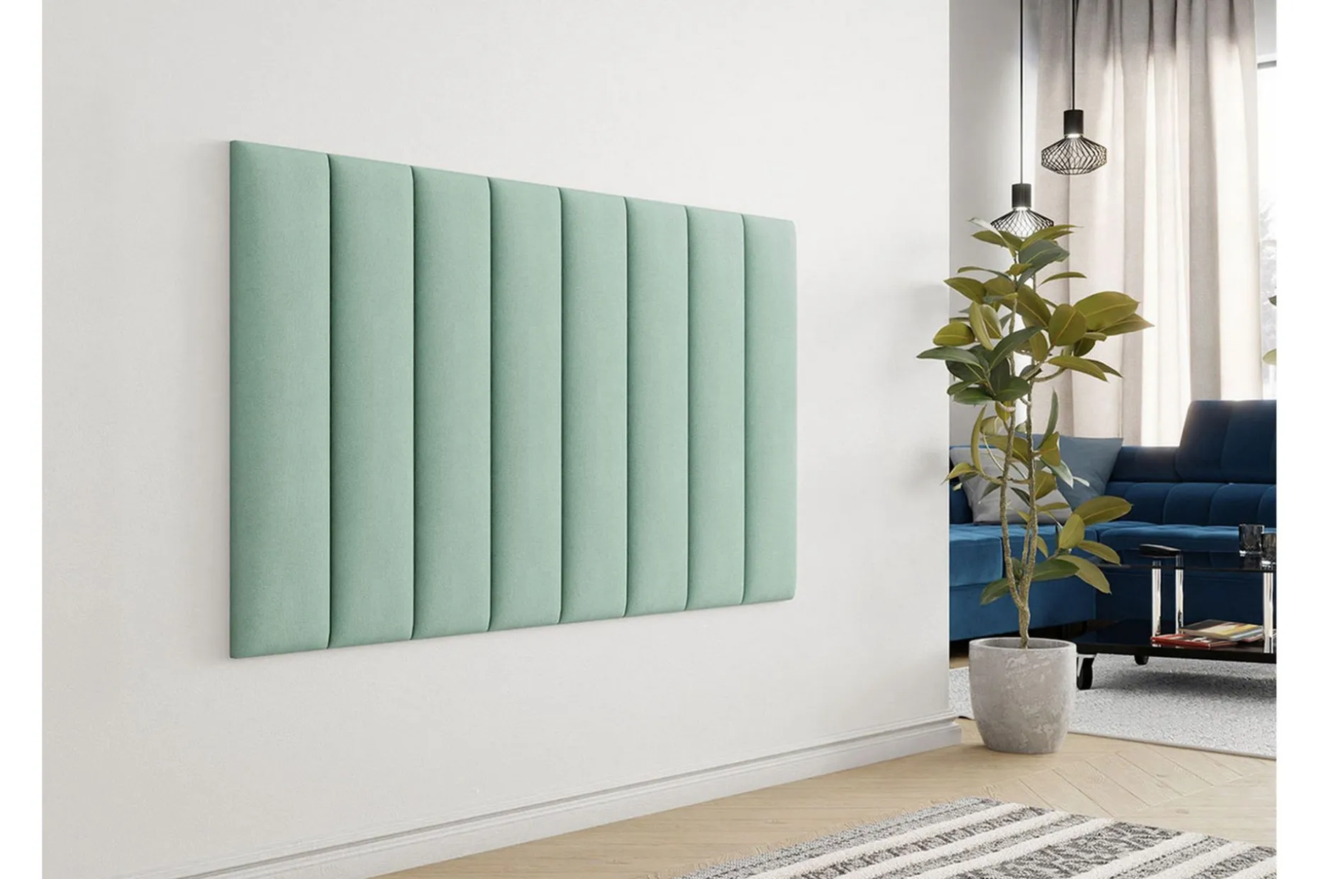 Zaratuz Väggpanel 20x80 cm Light green
