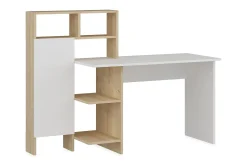 Zeko Skrivebord 120 cm med Oppbevaringshylle