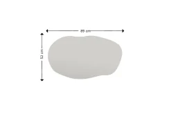 Zeo Speil 52 cm Rektangulær