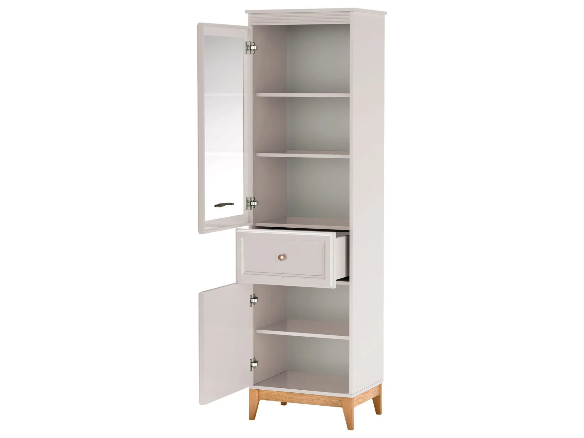 Zeylor Vitrineskap 193 cm med Belysning