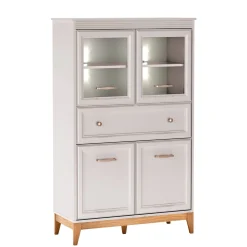 Zeylor Vitrineskap 151 cm med Belysning