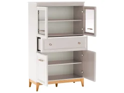 Zeylor Vitrineskap 151 cm med Belysning