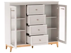 Zeylor Vitrineskap 142 cm med Belysning