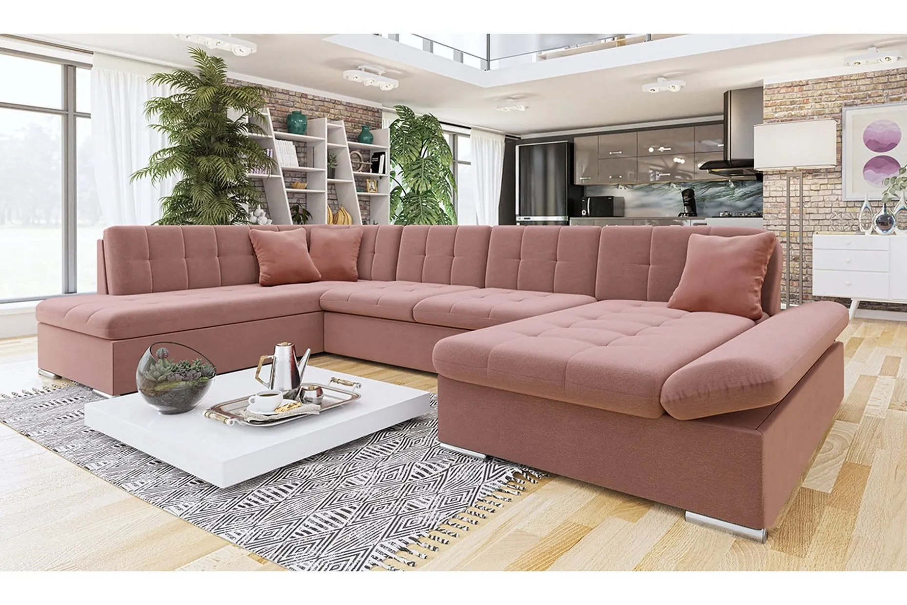 Zumar 4-seters Sovesofa Universal